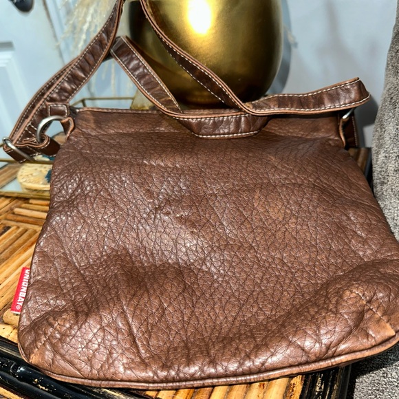 Vintage UNIONBAY Brown Crossbody Bag with Colorful Wallet bundle - Picture 8 of 8